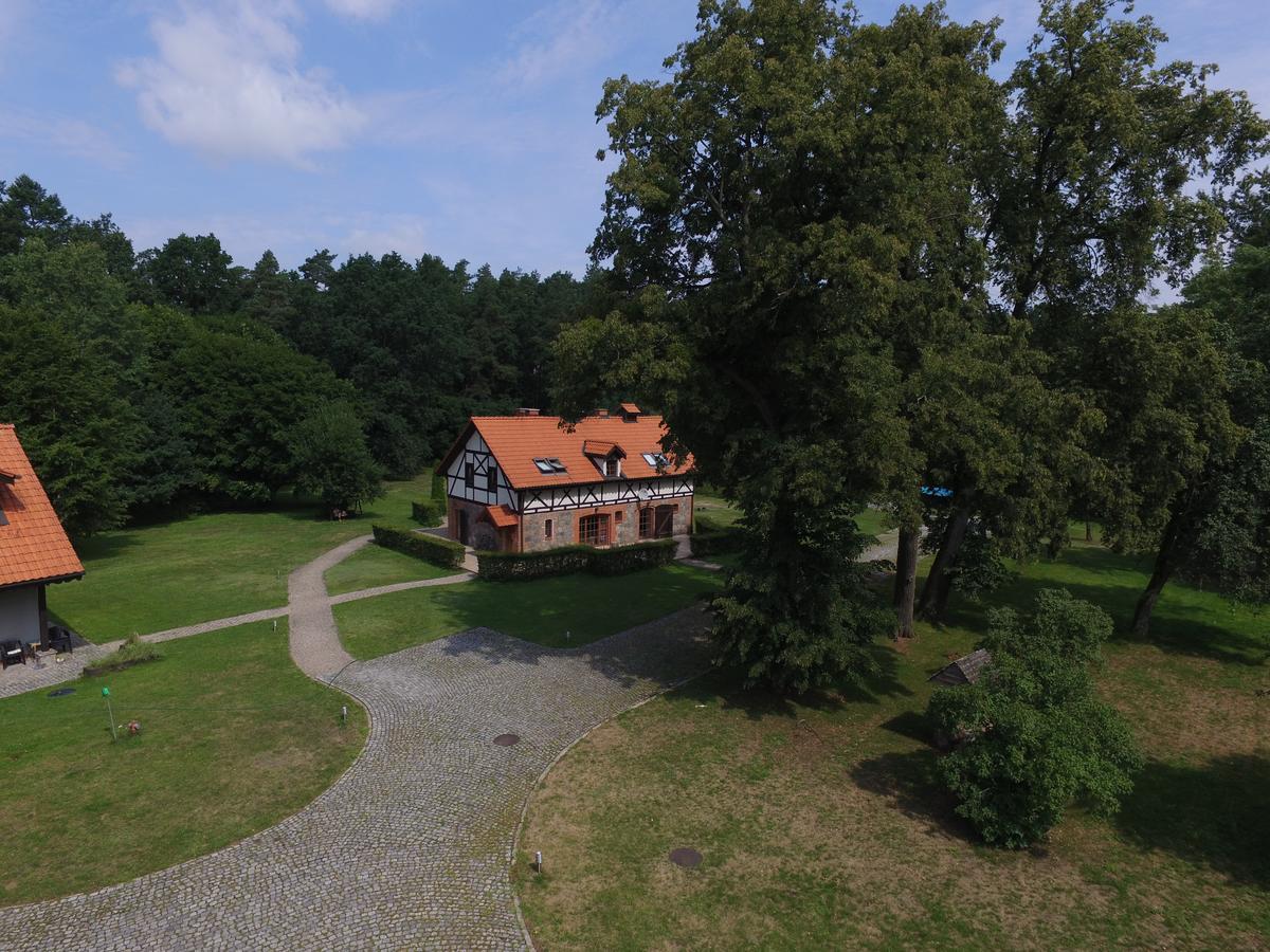Bed and Breakfast Lesniczowka Nibork Нидзица Экстерьер фото