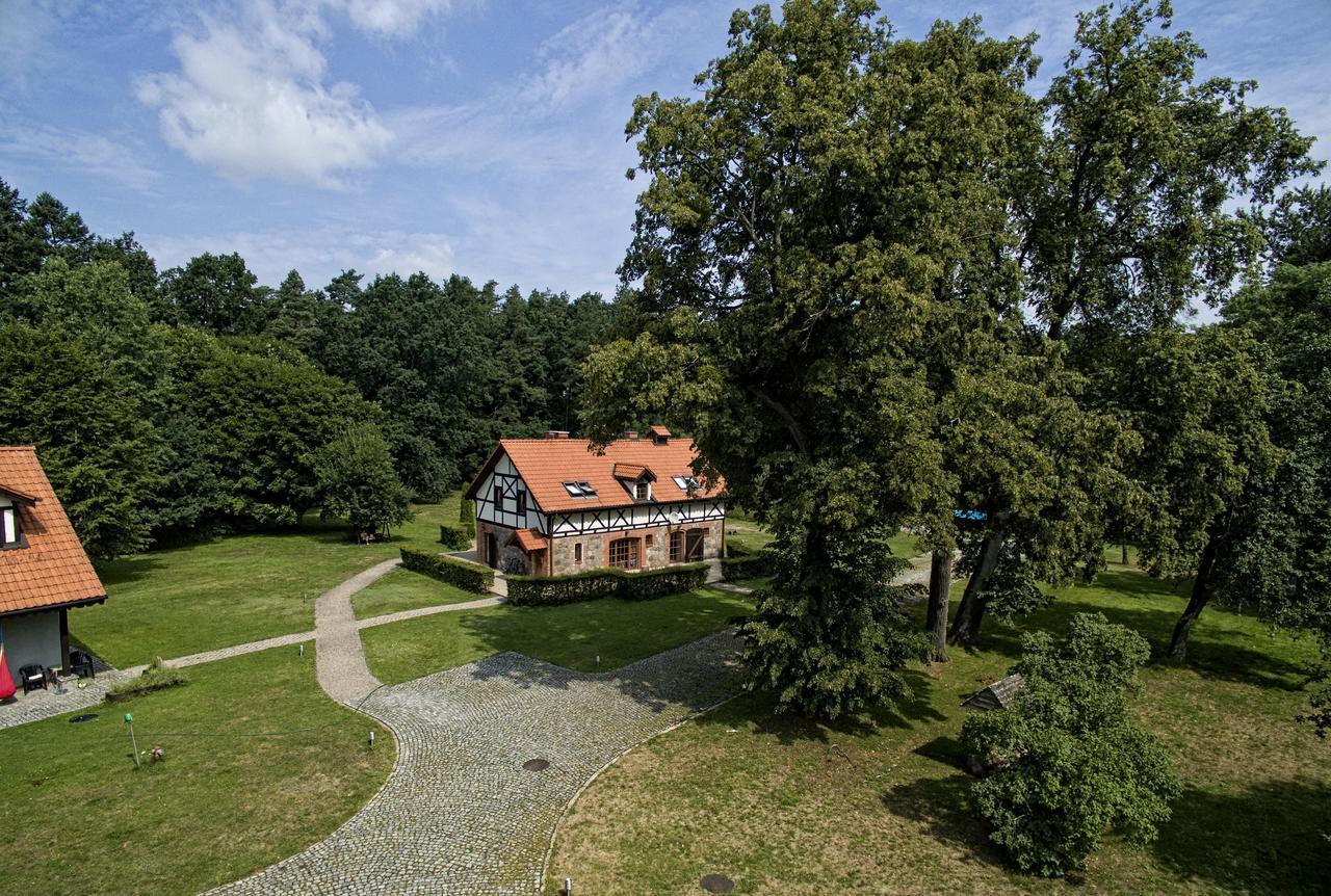 Bed and Breakfast Lesniczowka Nibork Нидзица Экстерьер фото